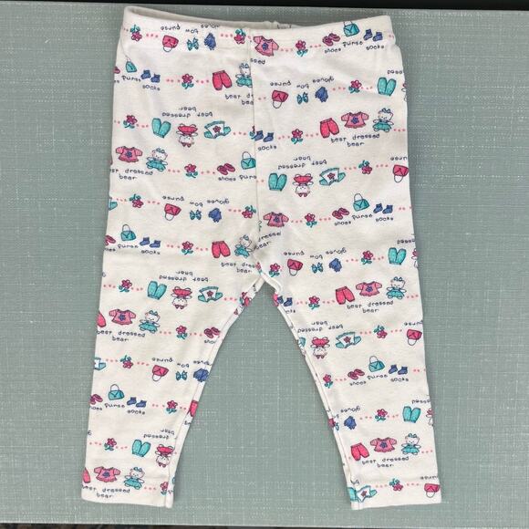 Vintage OshKosh B'gosh Best Dressed Bear Leggings 24 Months USA - Picture 8 of 8